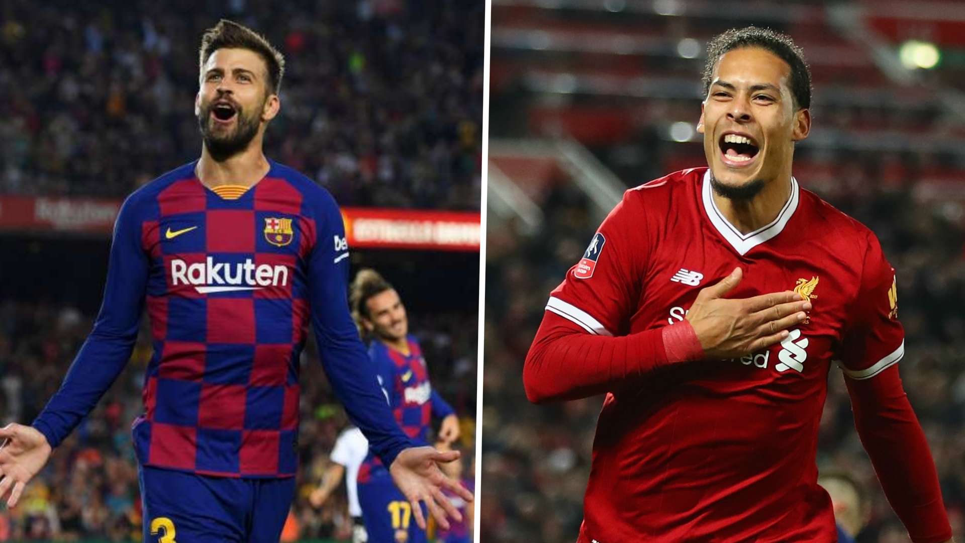 Virgil Van Dijk, Gerard Pique