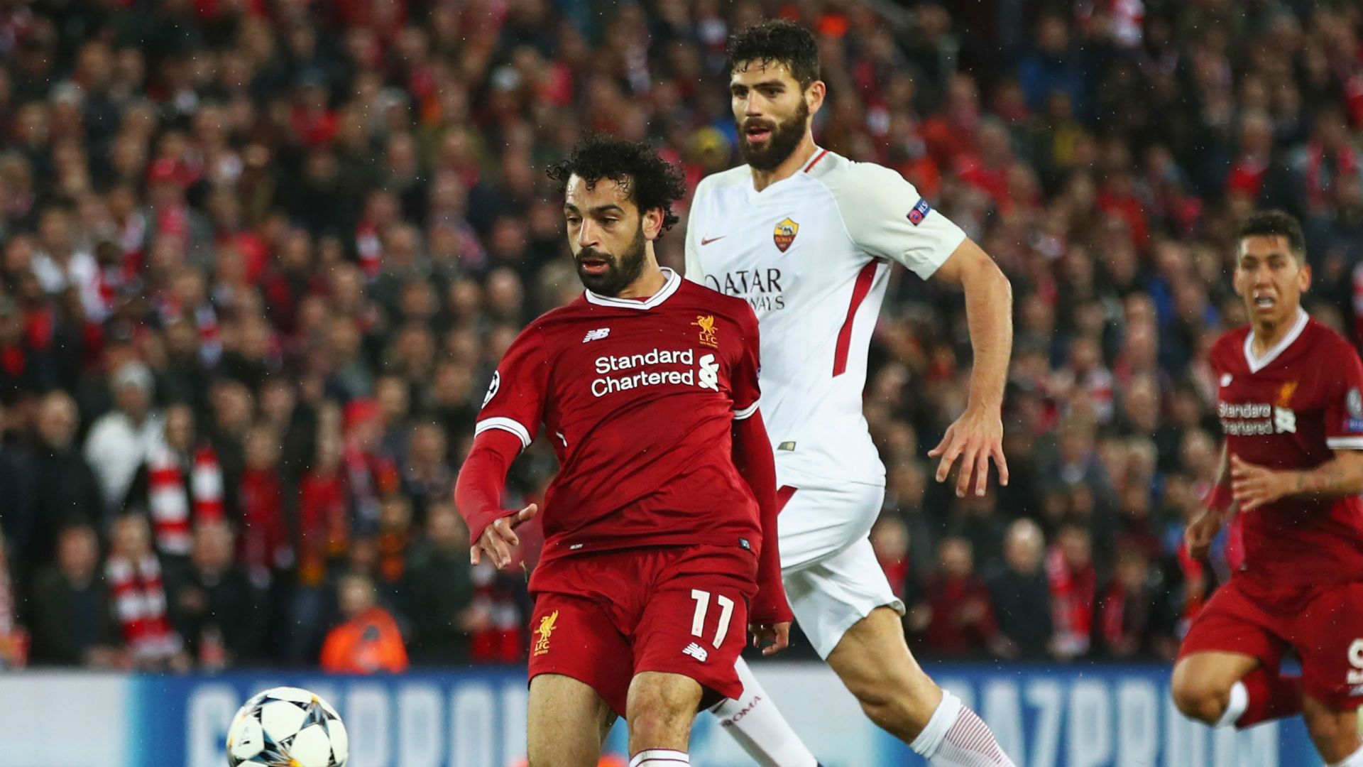Mohamed Salah Liverpool Roma UEFA Champions League