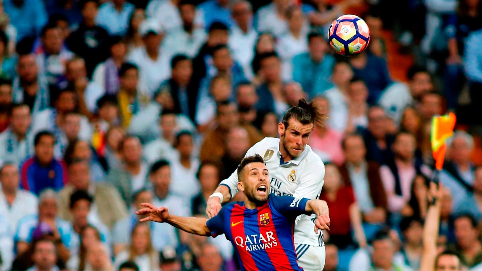 Gareth Bale Jordi Alba Real Madrid Barcelona LaLiga 23042017