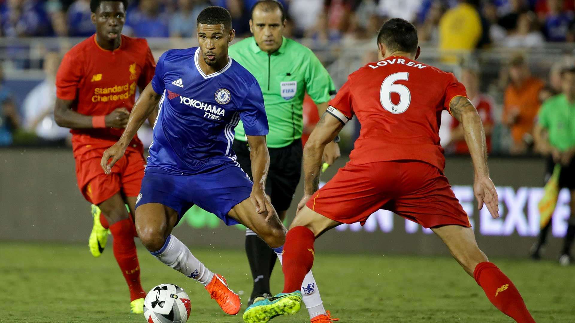 Ruben Loftus-Cheek against Liverpool