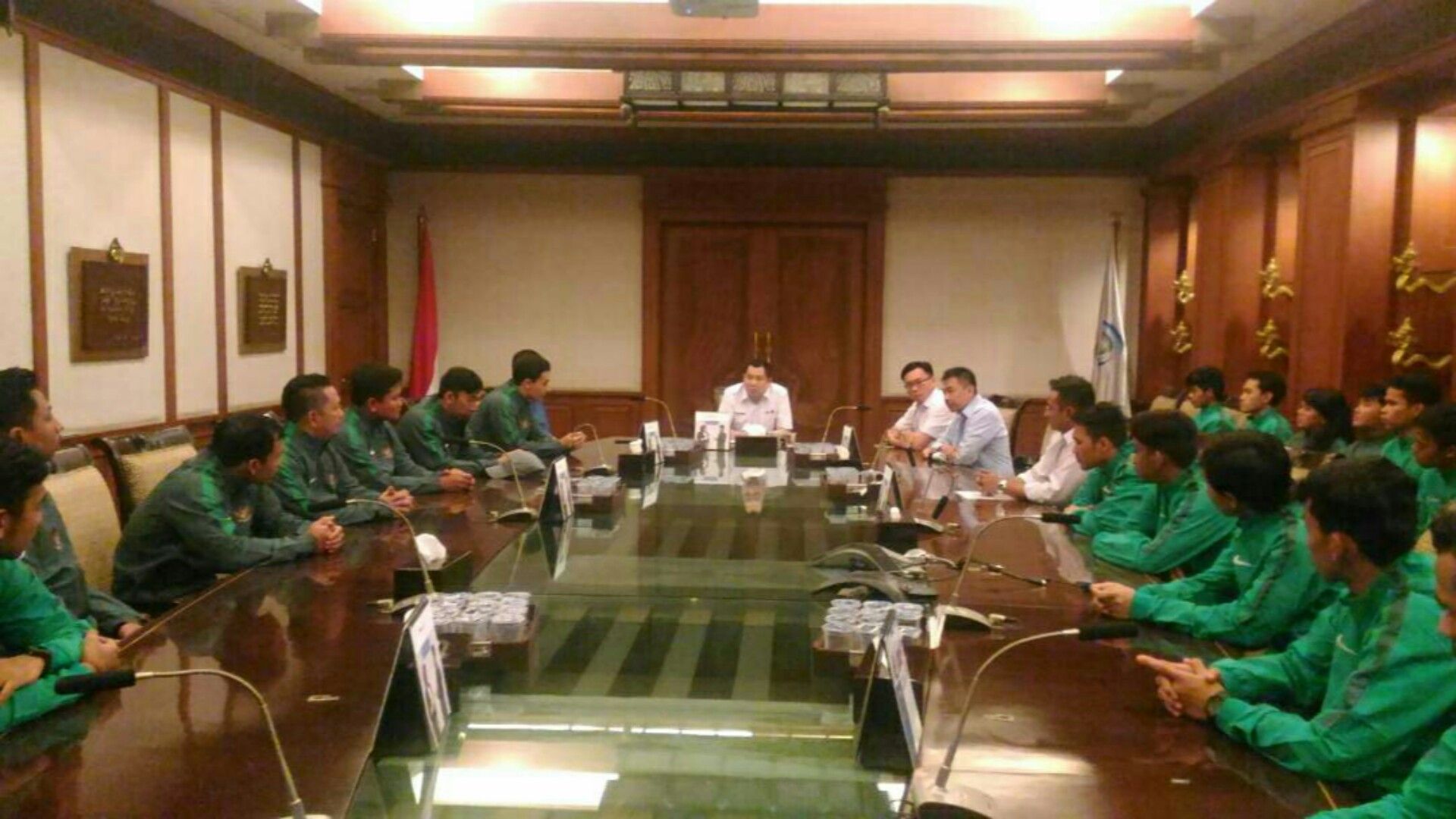 Hary Tanoesoedibjo & Timnas Futsal Indonesia U-20