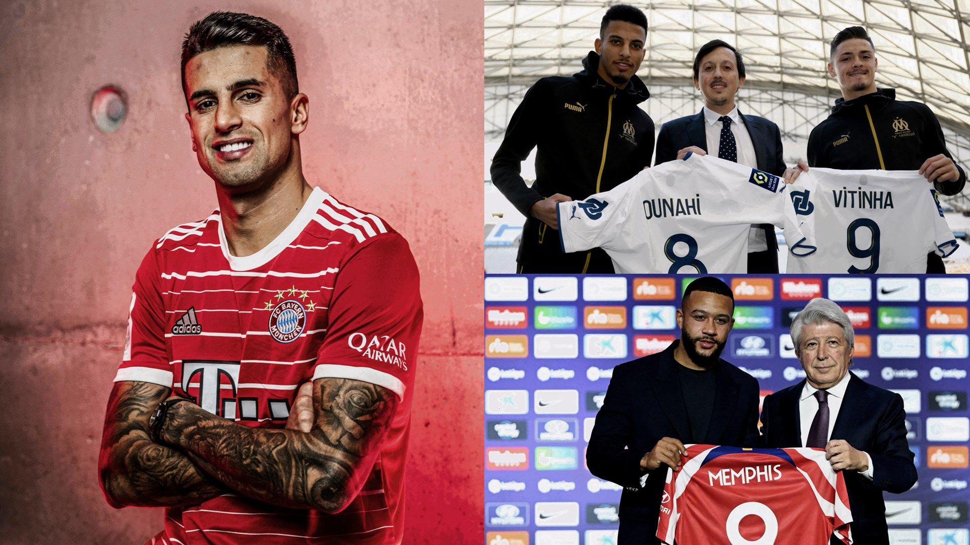 January transfers around Europe