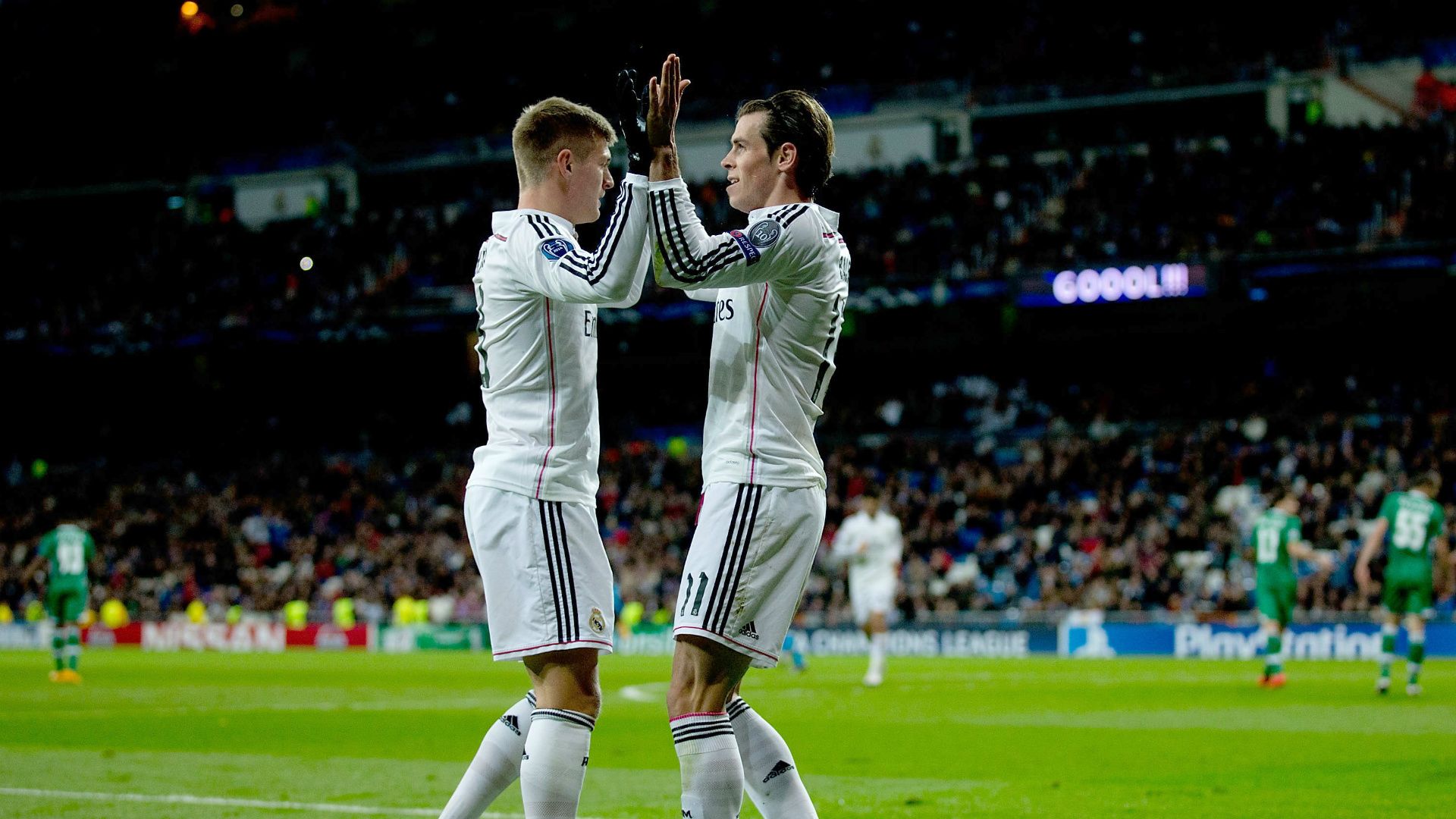 Toni Kroos Gareth Bale Real Madrid Ludogorets UEFA Champions League 12092014