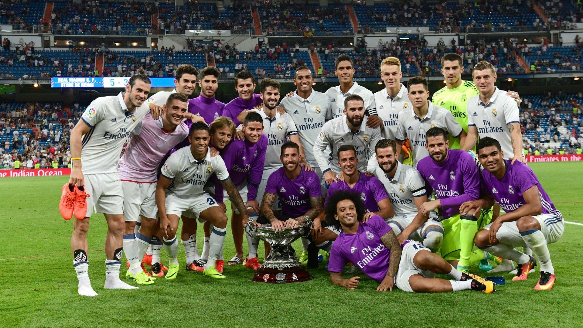 Real Madrid Santiago Bernabeu trophy