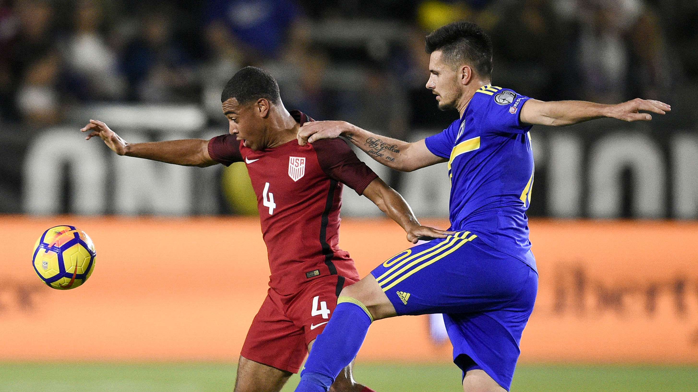 Tyler Adams USA Bosnia