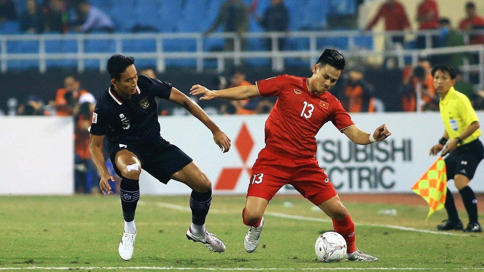 Ho Tan Tai Rizky Ridho Vietnam Indonesia AFF Cup 2022 Semi-final 09012023