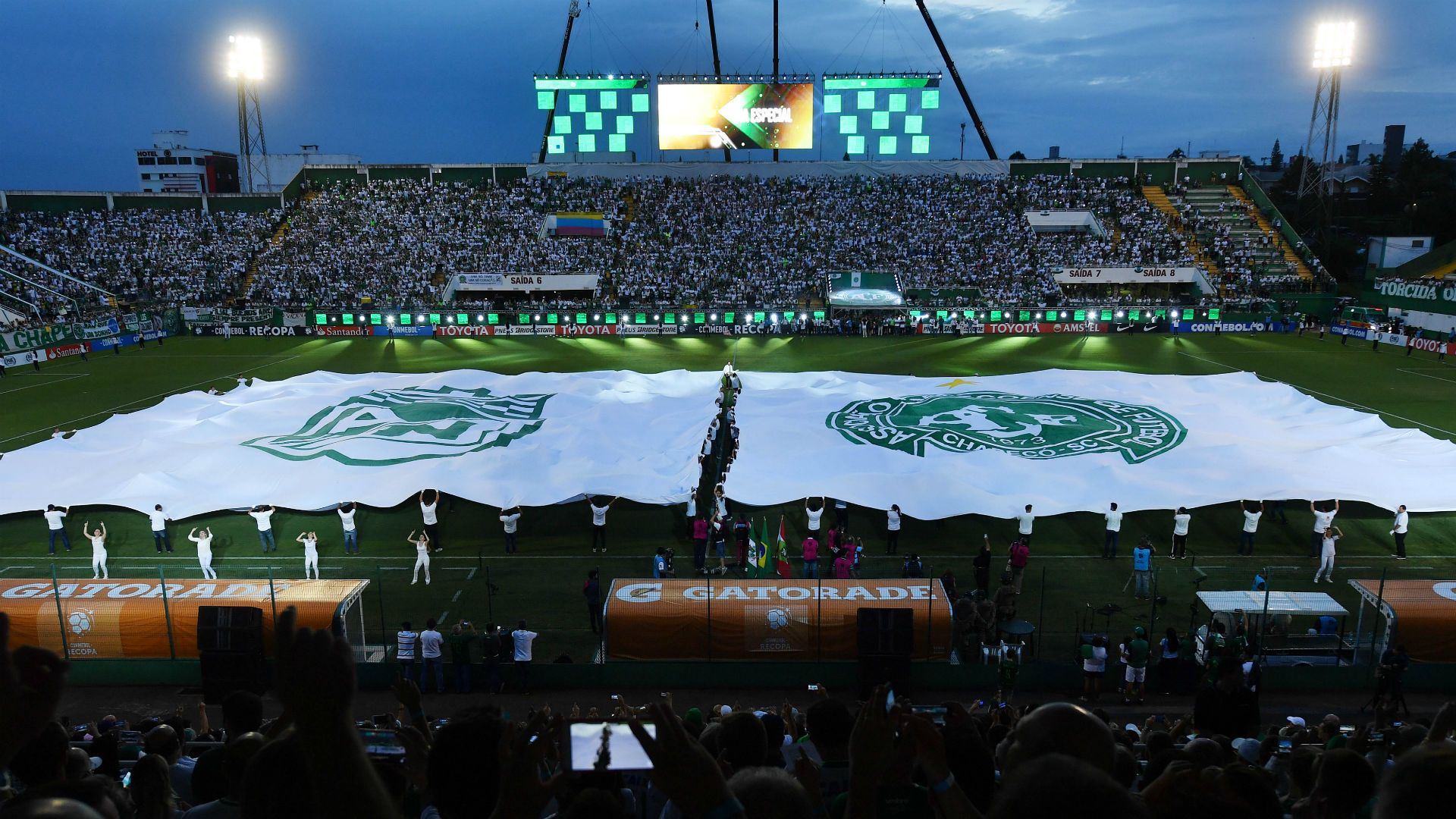 Chapecoense Atletico Nacional Recopa Arena Condá 04 04 2017