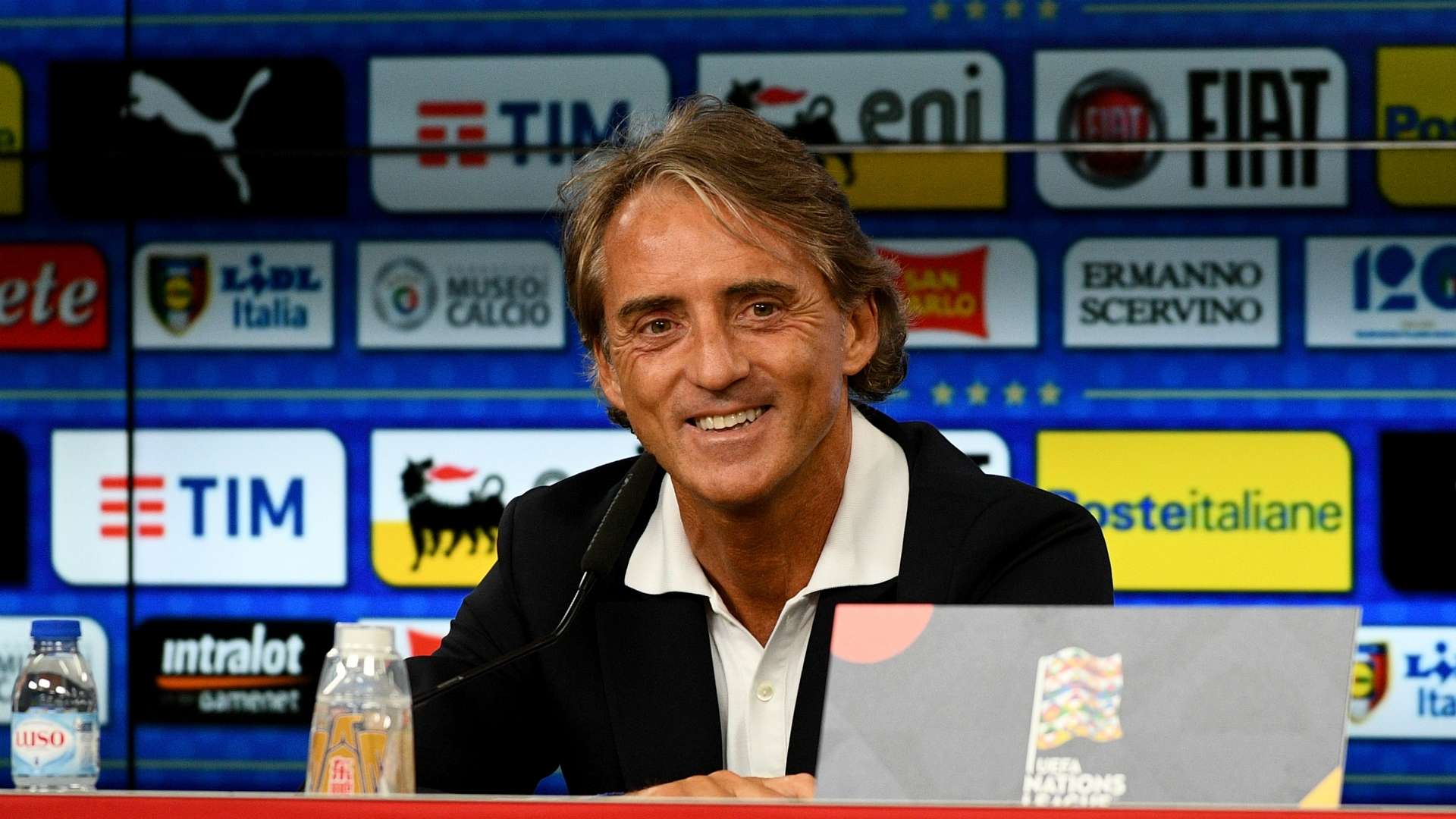 Roberto Mancini Italy coach