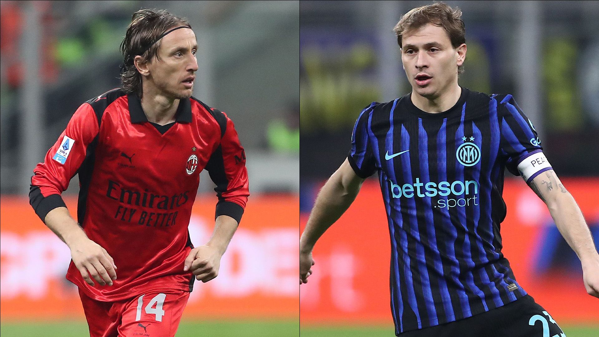 Luka Modric Milan Nicolo Barella Inter