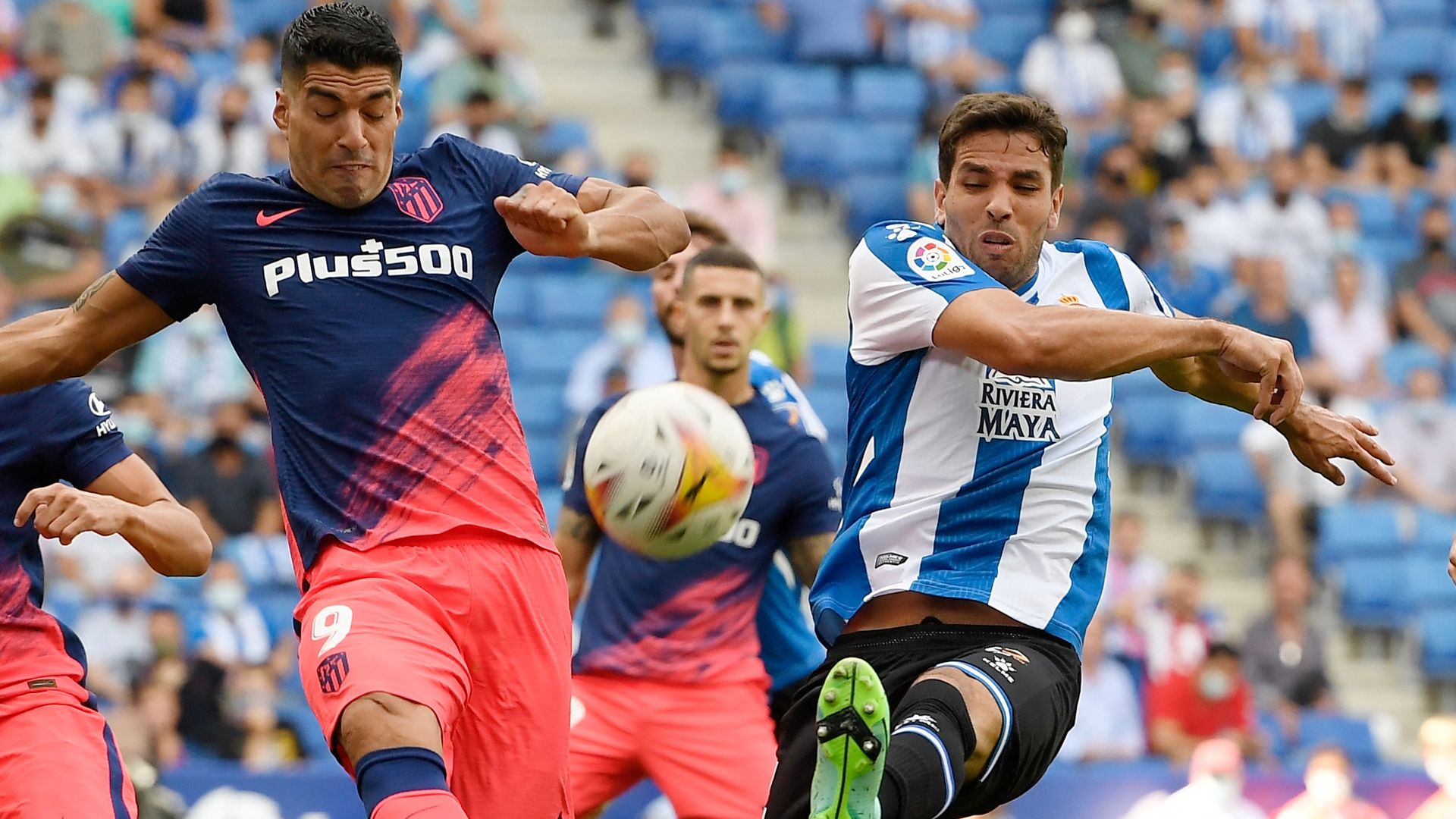 Suárez y Cabrera, Espanyol vs. Atlético de Madrid