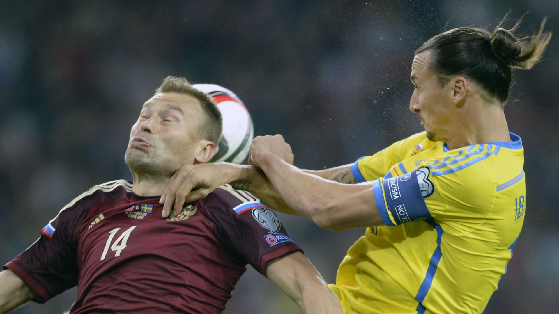Russia Sweden Zlatan Ibrahimovic