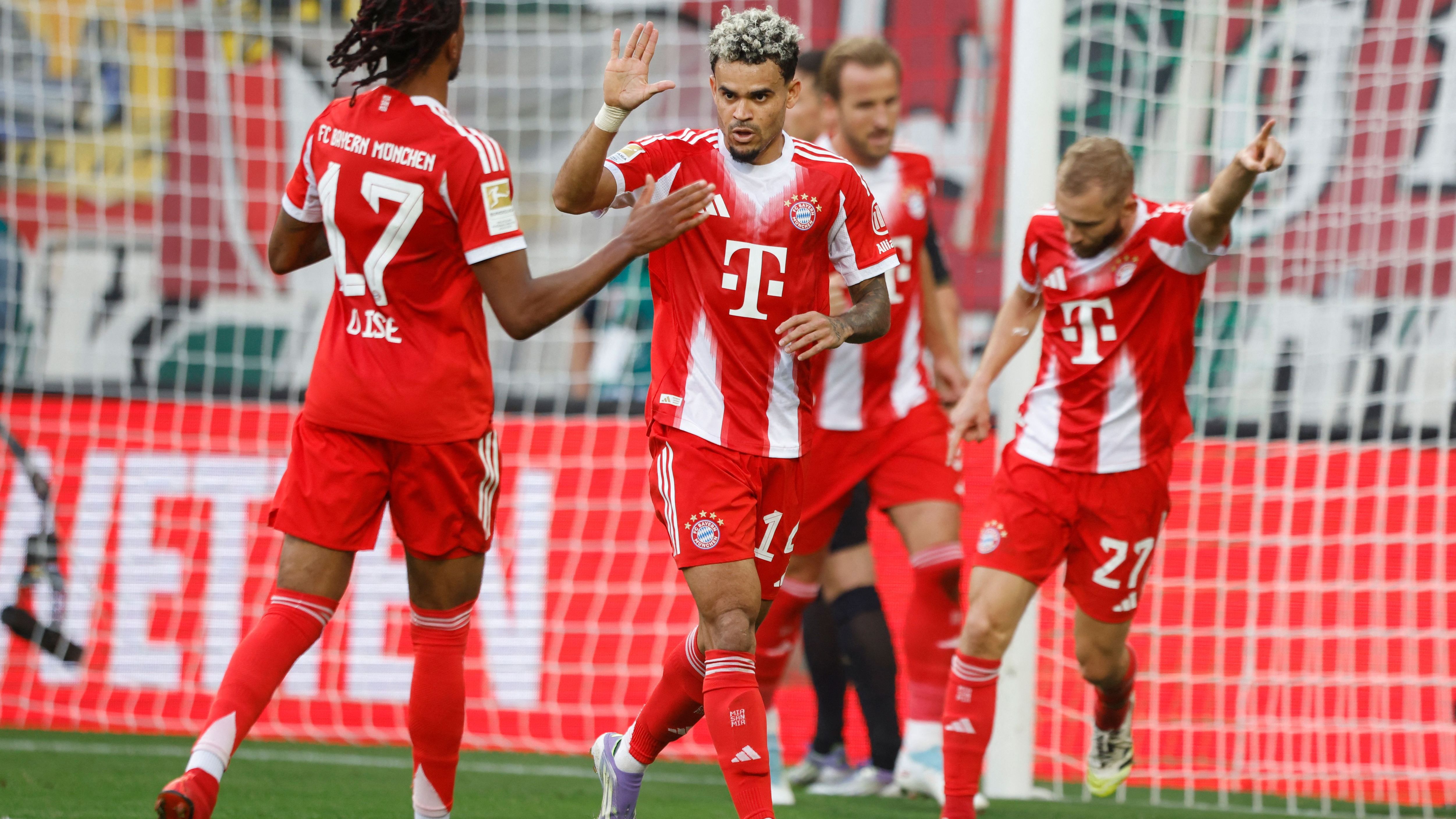 FC Bayern in Augsburg