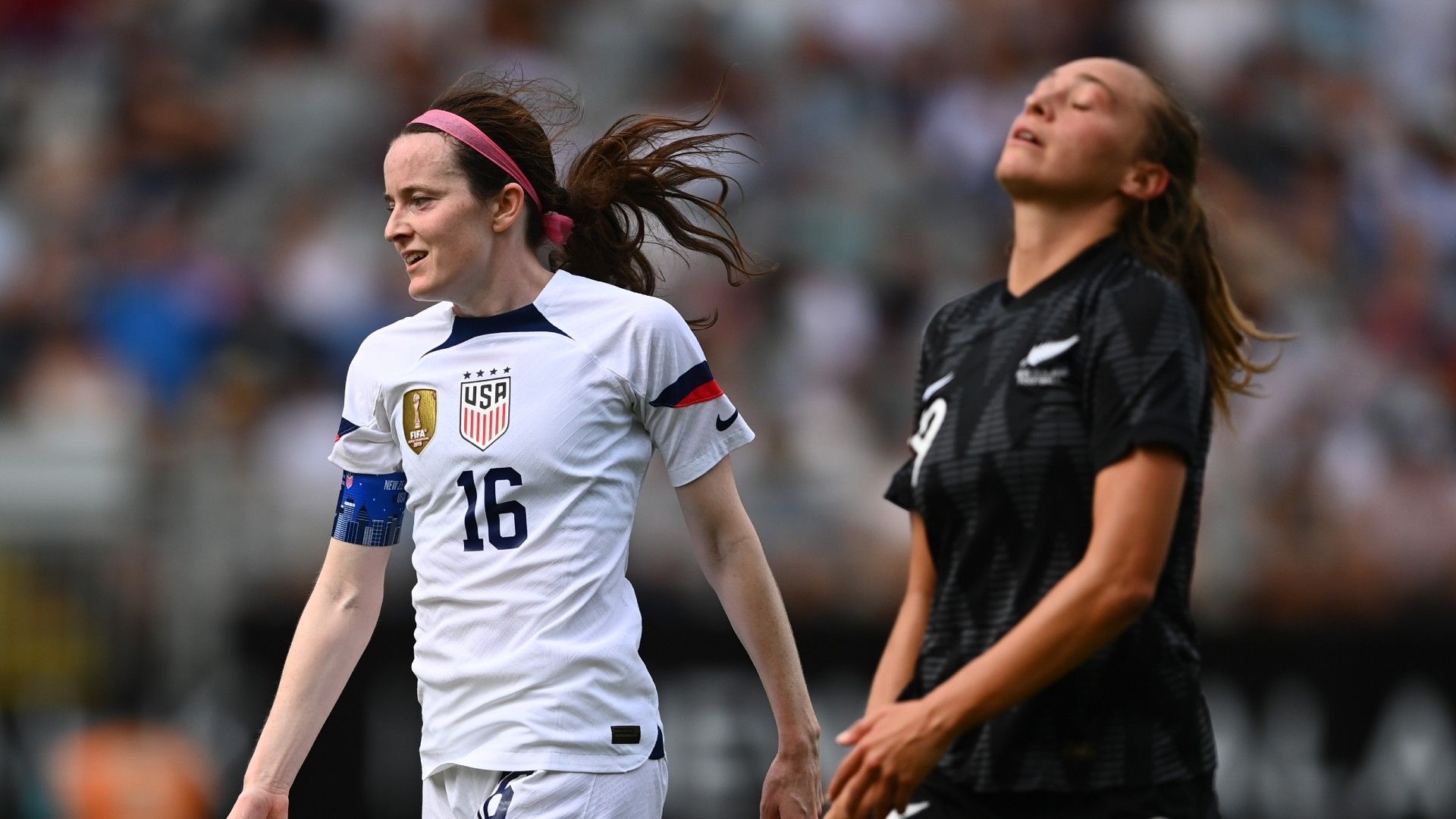 Lavelle New Zealand USWNT 2023