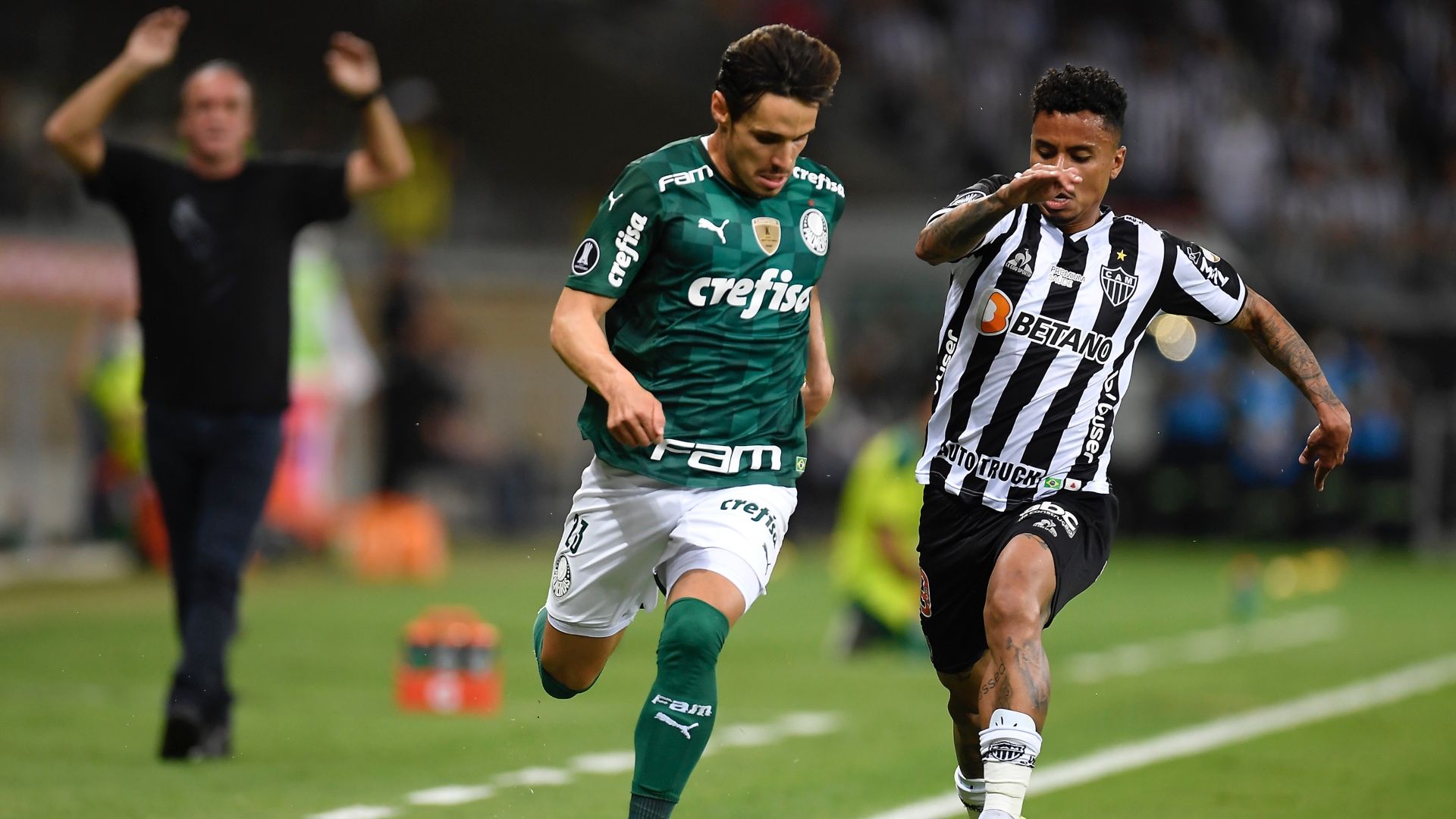 280921 Atlético Mineiro Palmeiras Raphael Veiga Allan