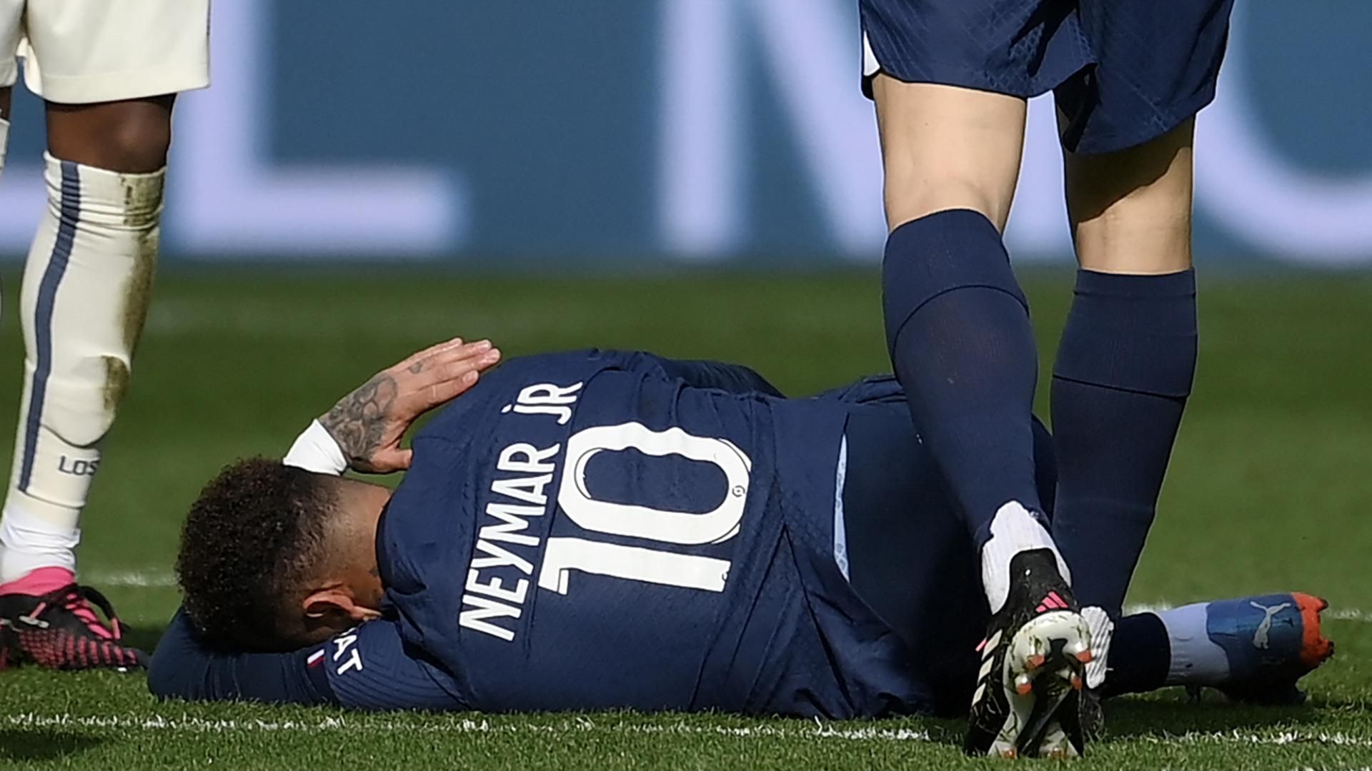 Neymar blessure PSG Lille LOSC