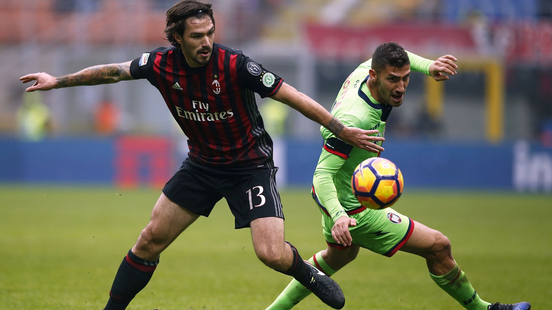 Romagnoli Trotta Milan Crotone Serie A