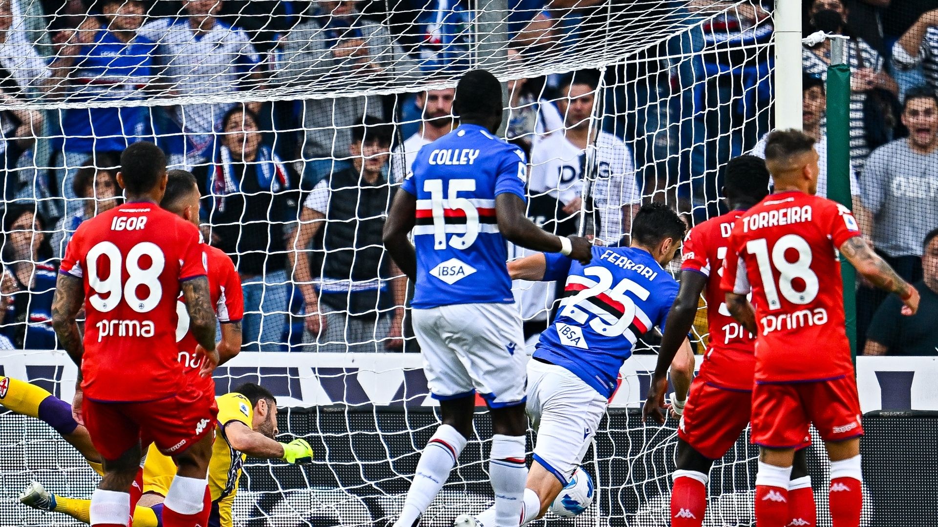 ferrari samp fiorentina