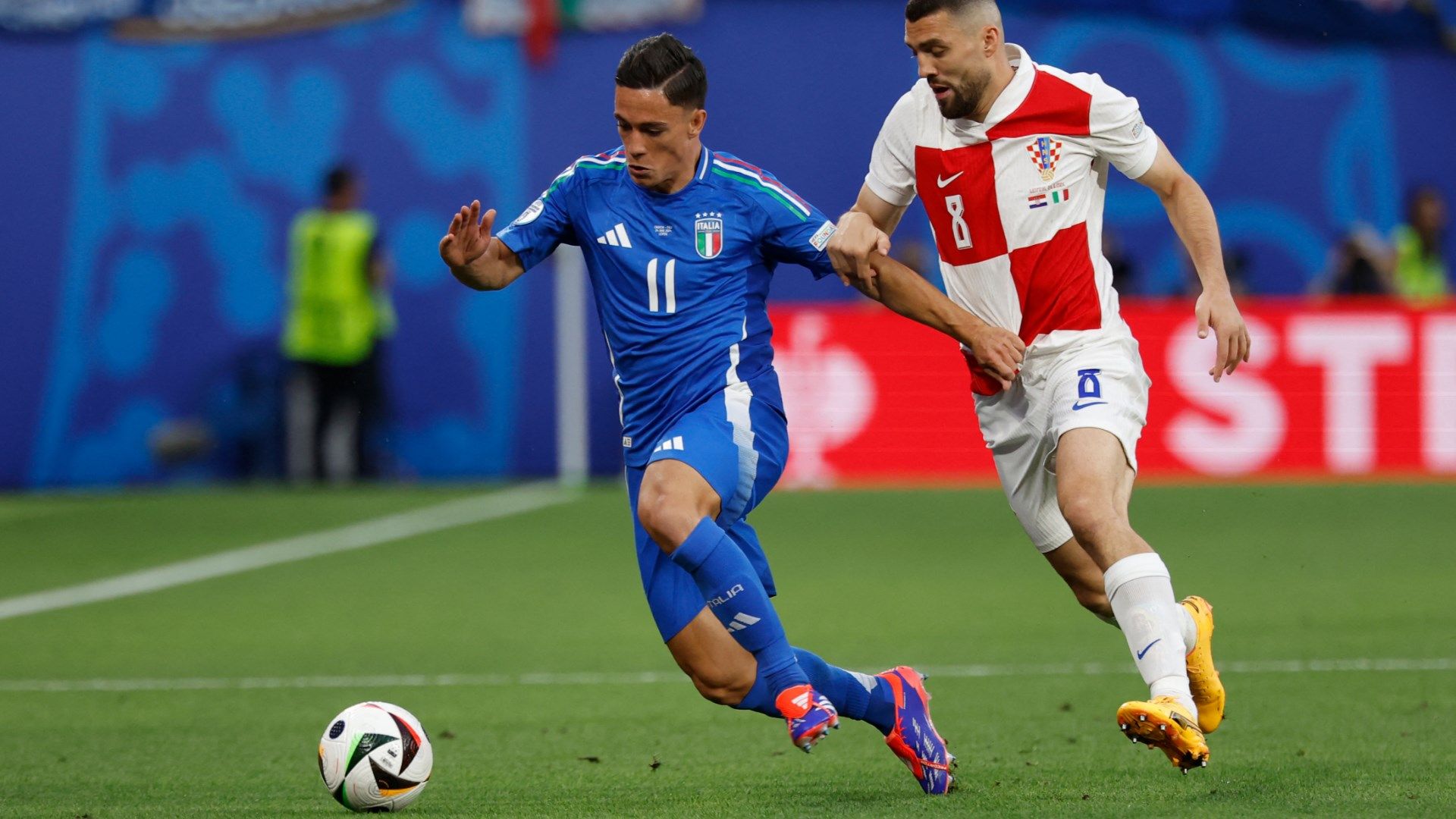 Giacomo Raspadori Italy Croatia Euro 2024