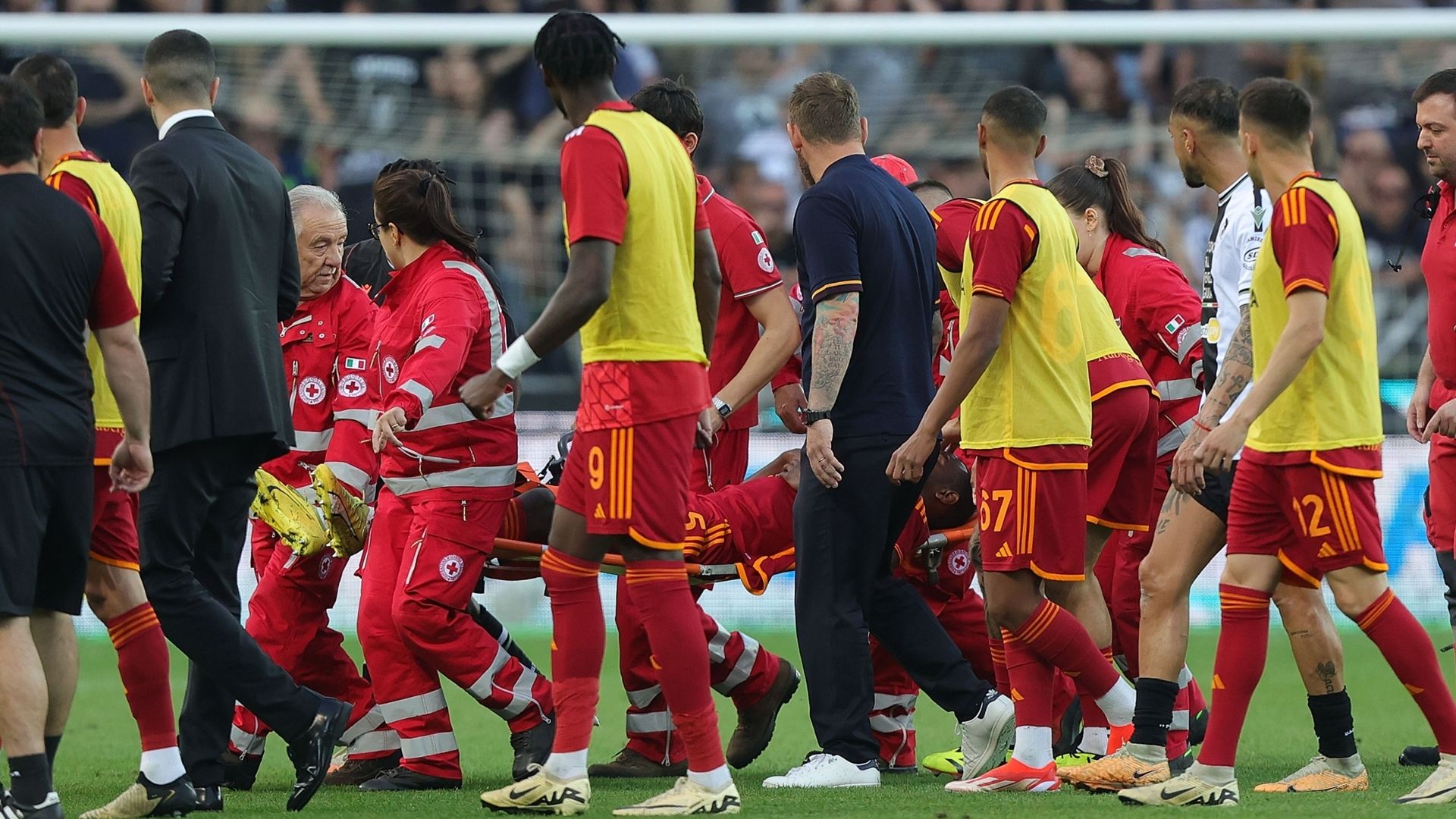 Evan Ndicka Udinese Roma 14042024