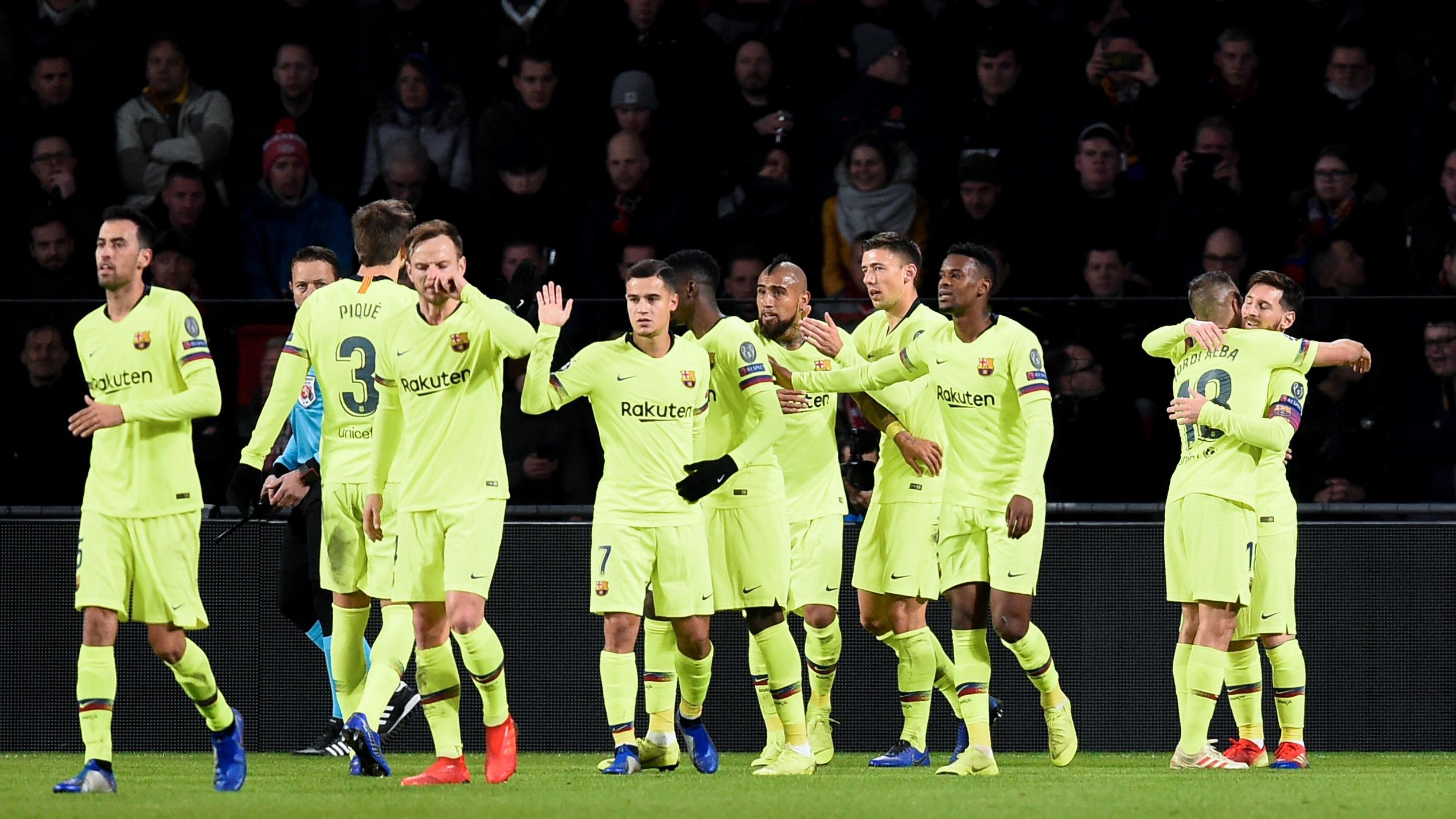 PSV Barcelona UCL 28112018