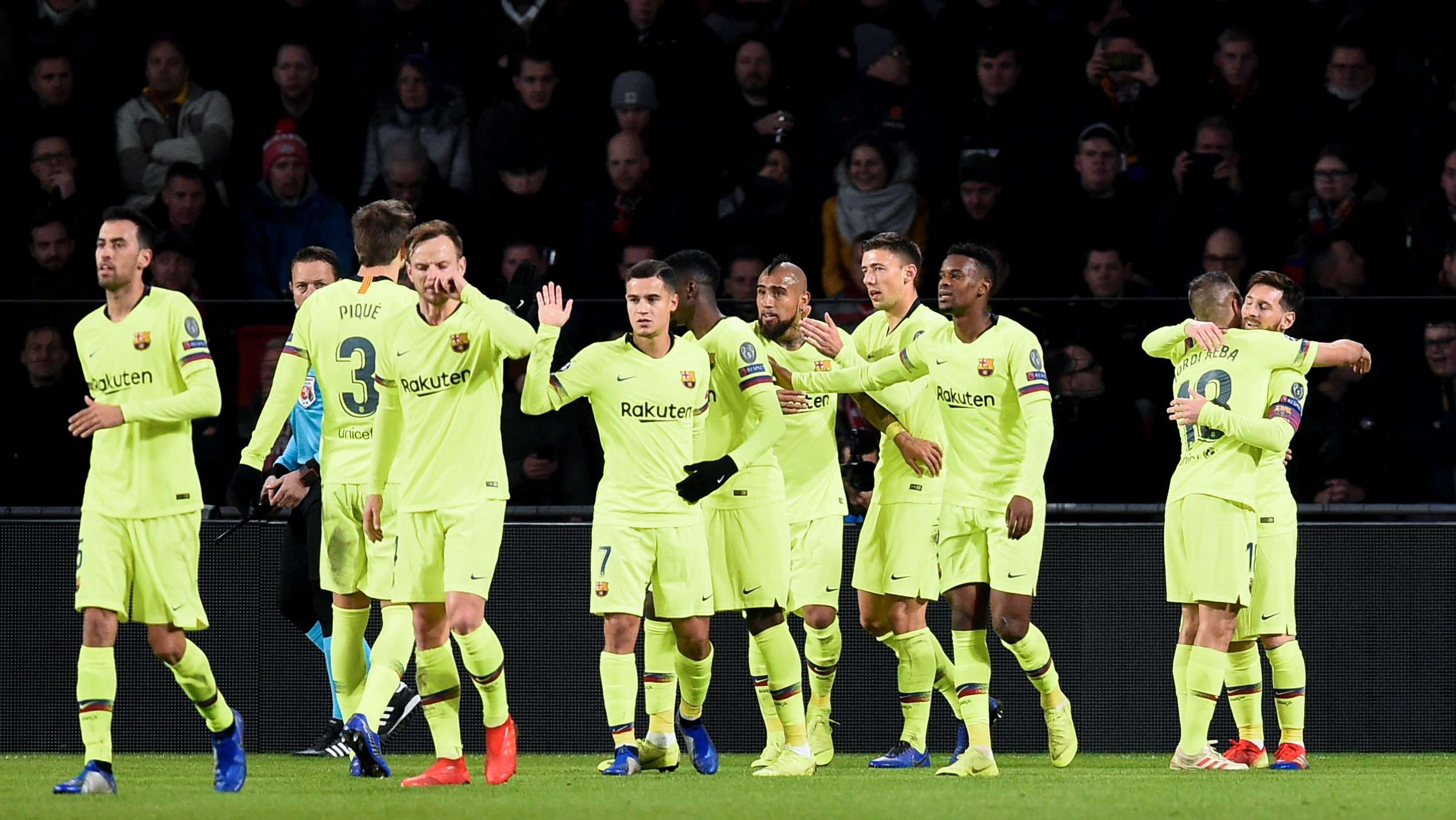 PSV Barcelona UCL 28112018