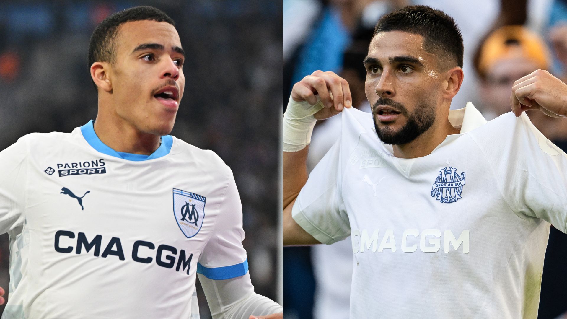 Mason Greenwood Neal Maupay Marseille 2024-25
