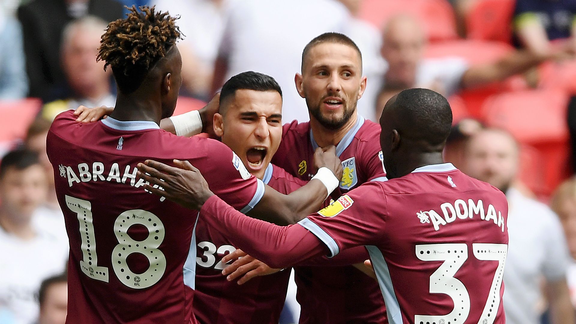 Anwar El Ghazi Aston Villa Derby play-off final