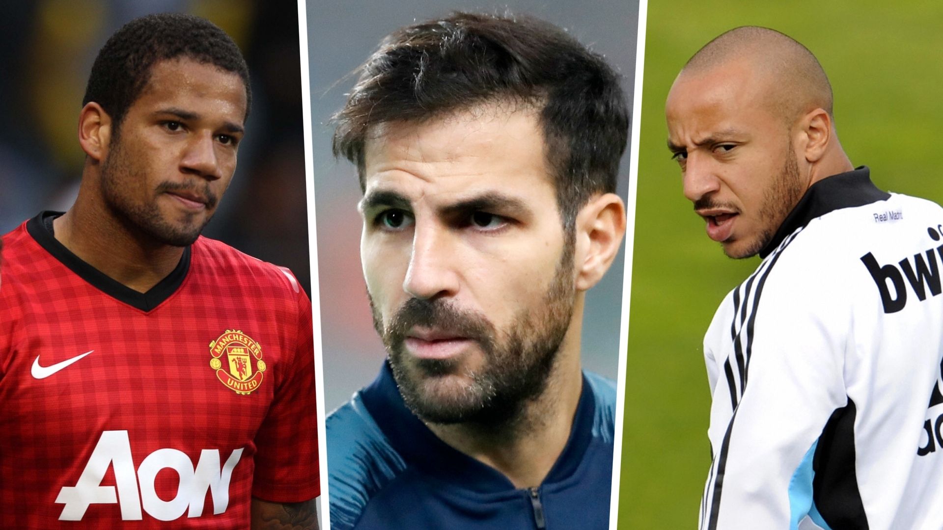 Bebe Cesc Fabregas Julien Faubert Man Utd Real Madrid GFX