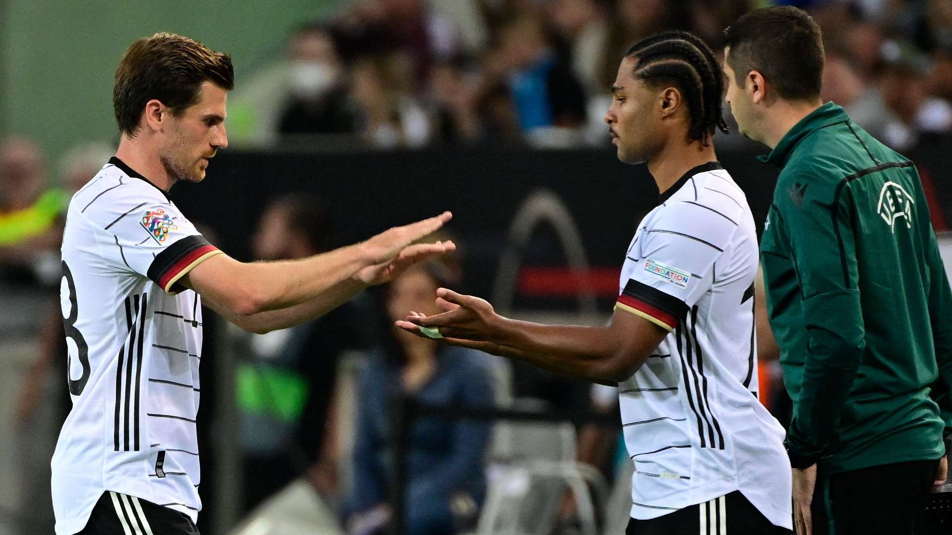 SERGE GNABRY GERMANY NATIONS LEAGUE 14062022