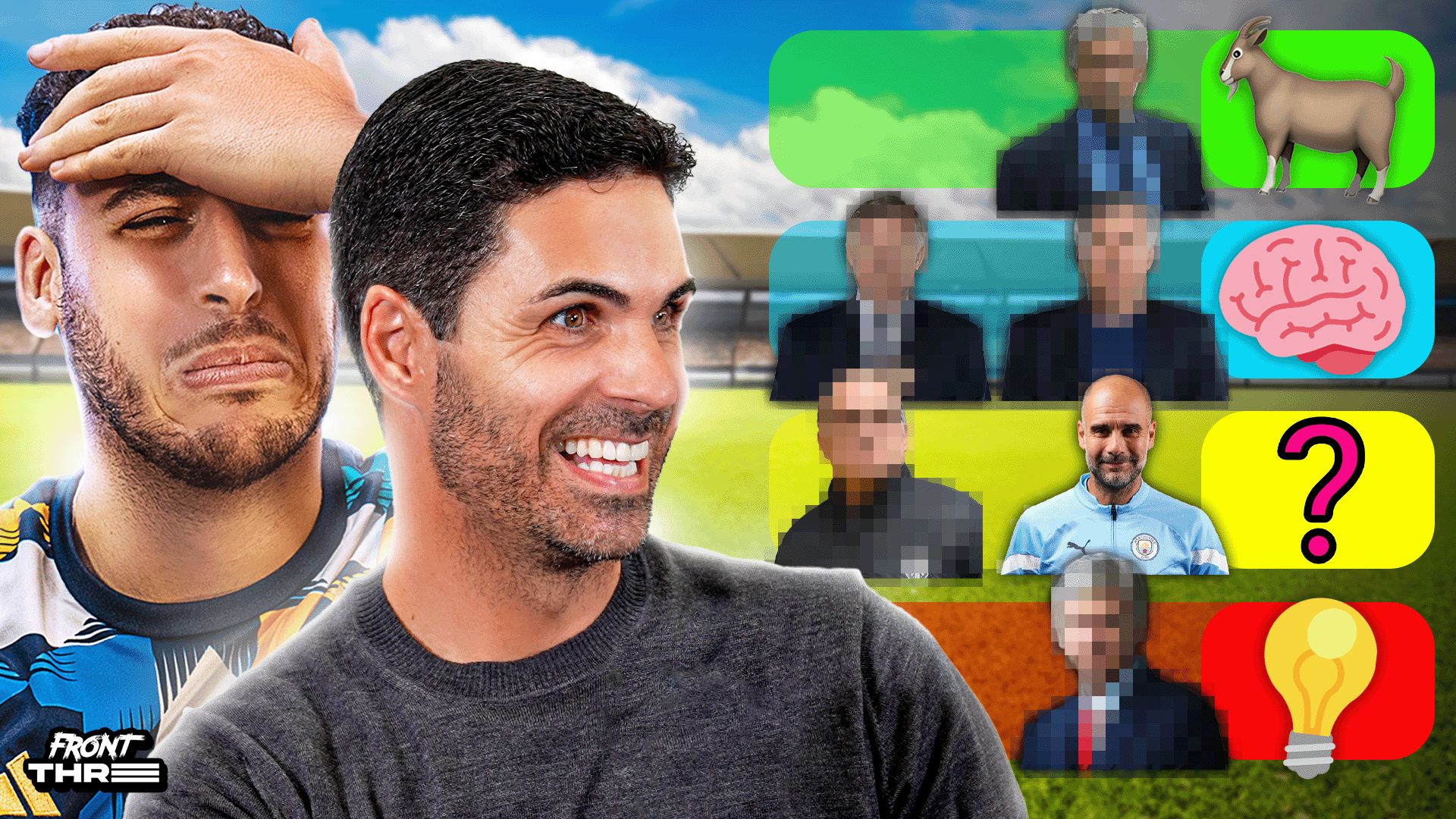 Front Three x Mikel Arteta