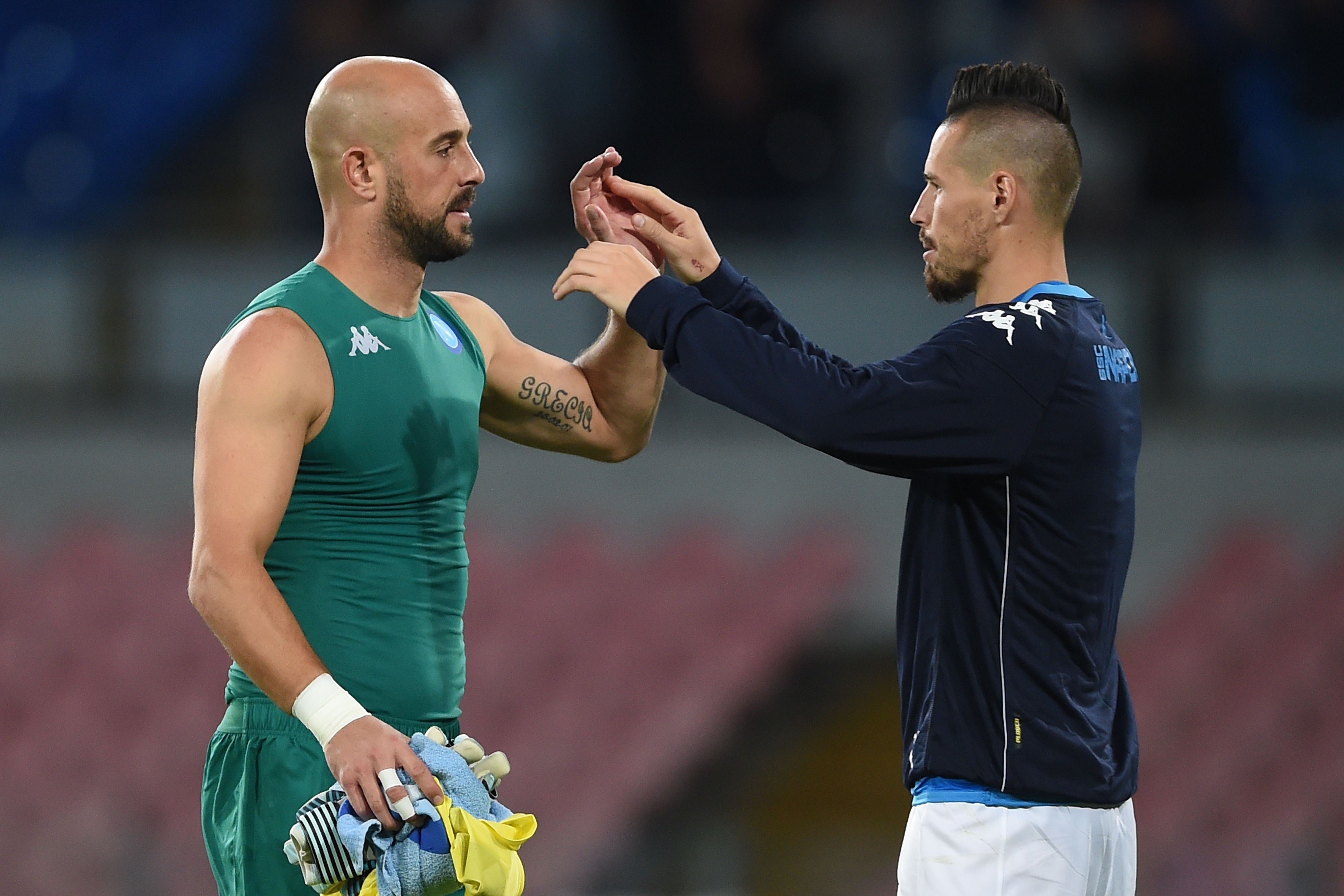 Pepe Reina & Marek Hamšík - Napoli