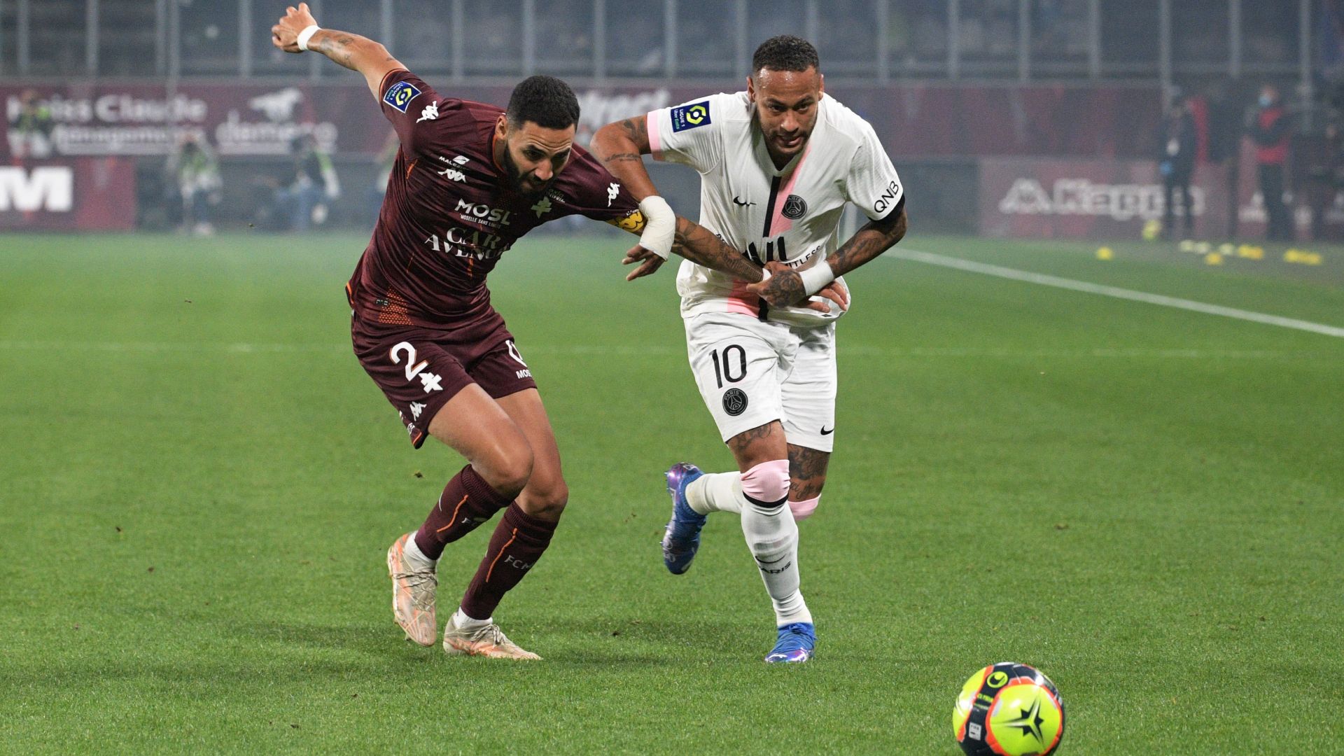Metz-PSG Neymar