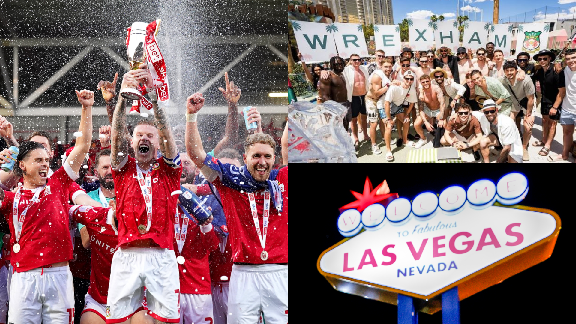 'Magic group, magic times' - James McClean revels in another Las Vegas promotion party as Wrexham co-owners Ryan Reynolds & Rob McElhenney splash out on third trip to Sin City