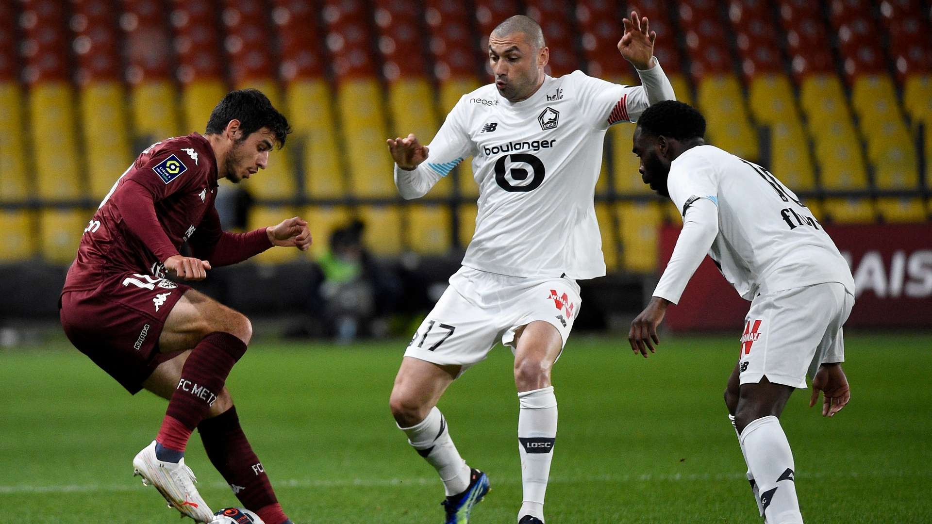 Burak Yilmaz Metz vs Lille 04.09.2021