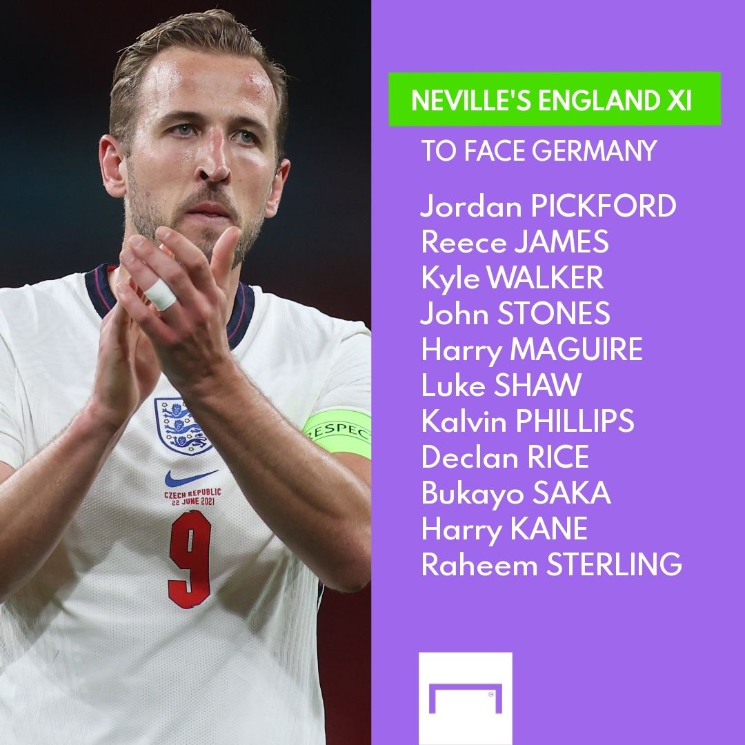 Neville's England XI to face Germany
