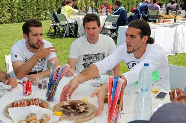 Asado Martino Barcelona Messi Jordi Alba