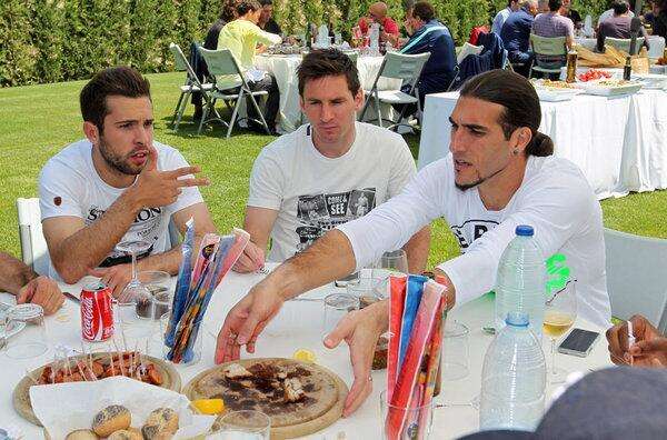 Asado Martino Barcelona Messi Jordi Alba