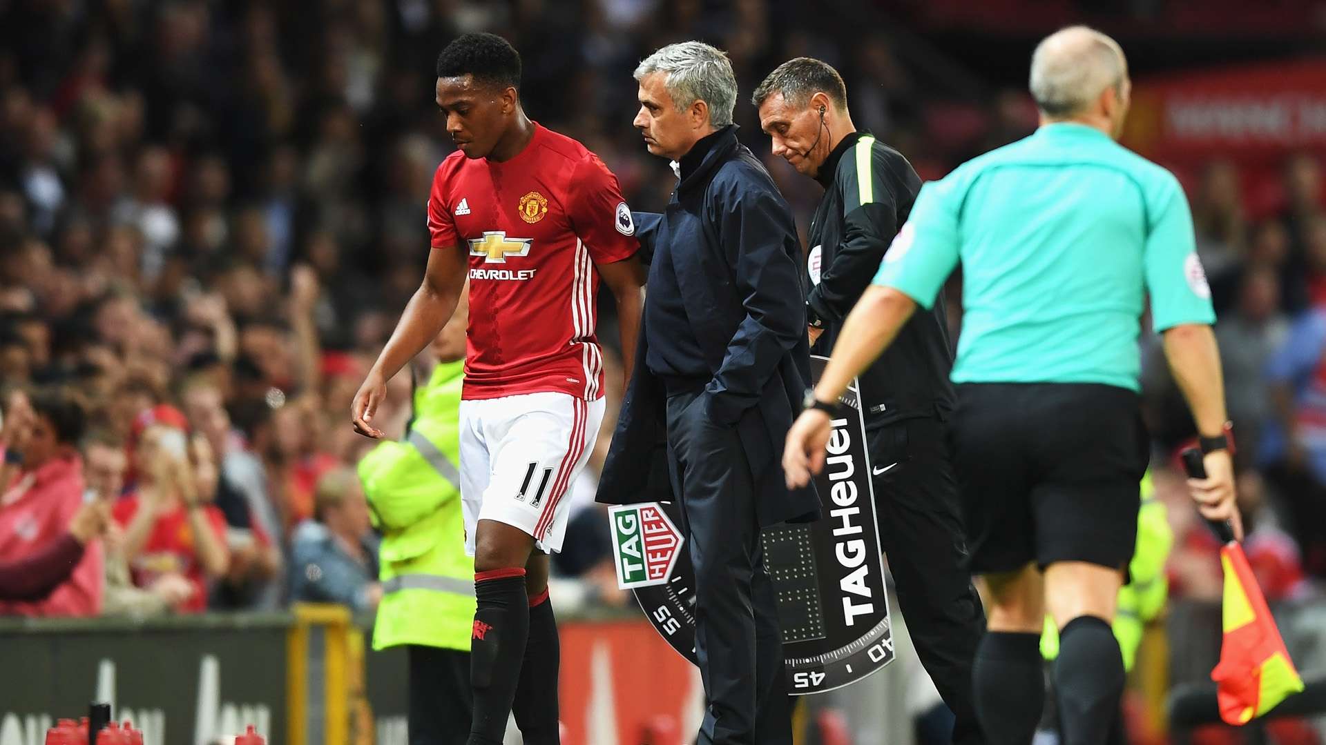 anthony martial jose mourinho premier league manchester united