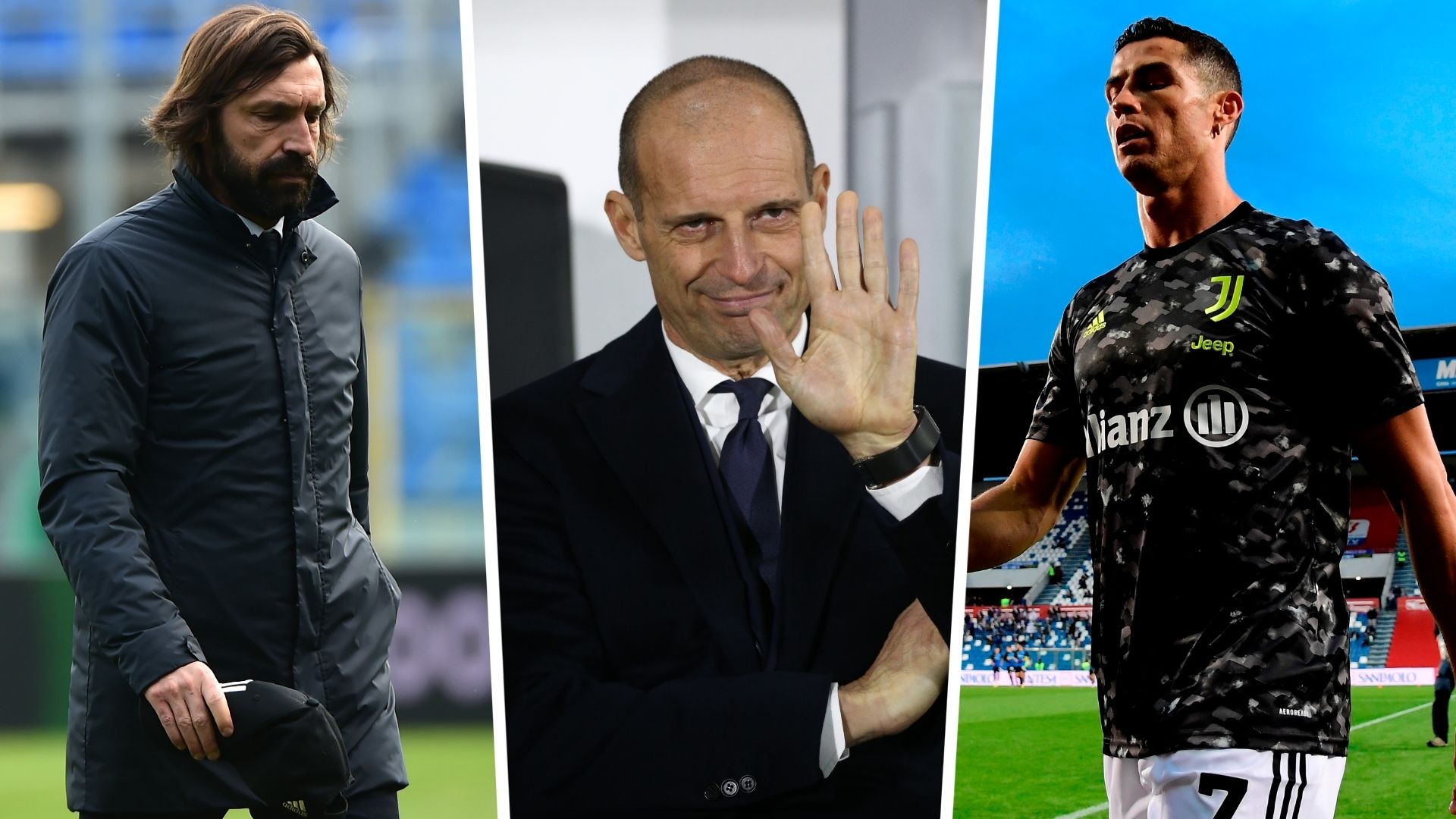 Pirlo Allegri Cristiano Ronaldo