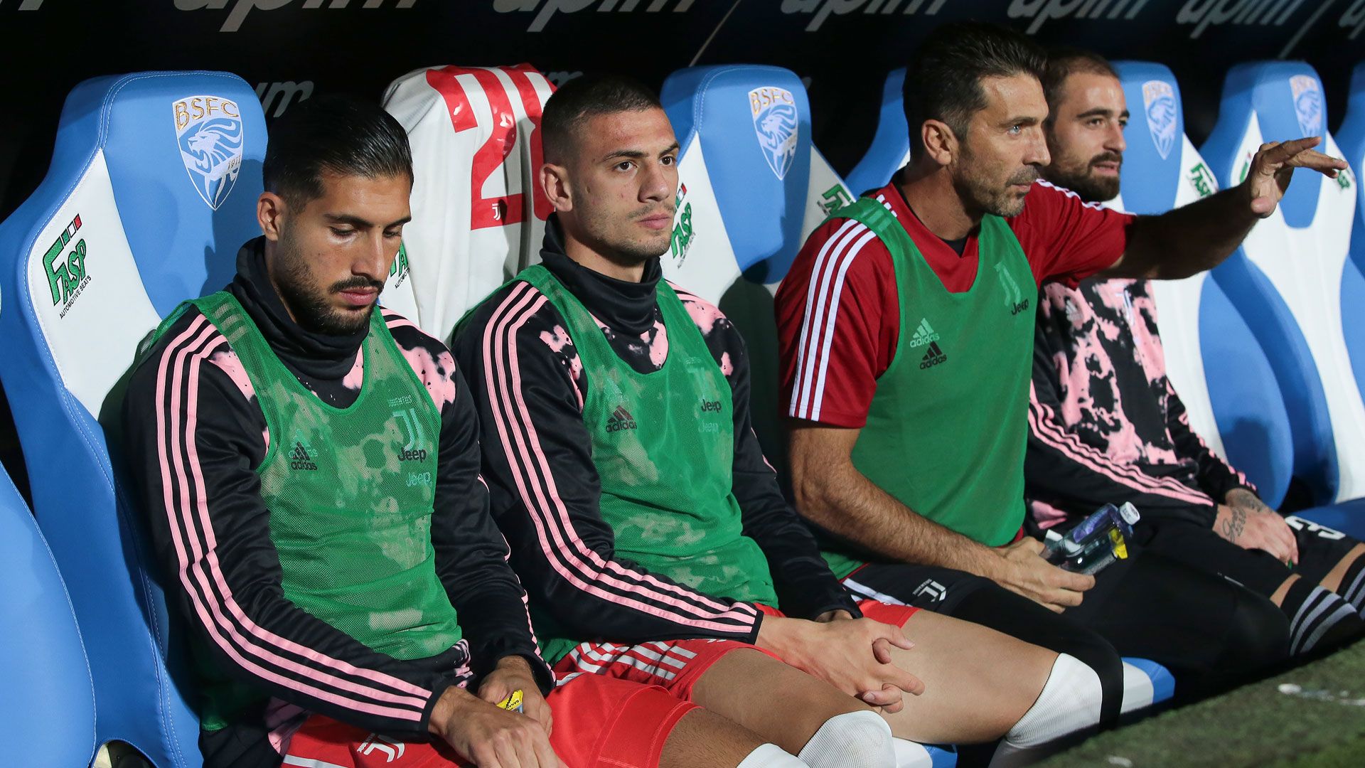 GER ONLY Merih Demiral Emre Can Gianluigi Buffon Juventus