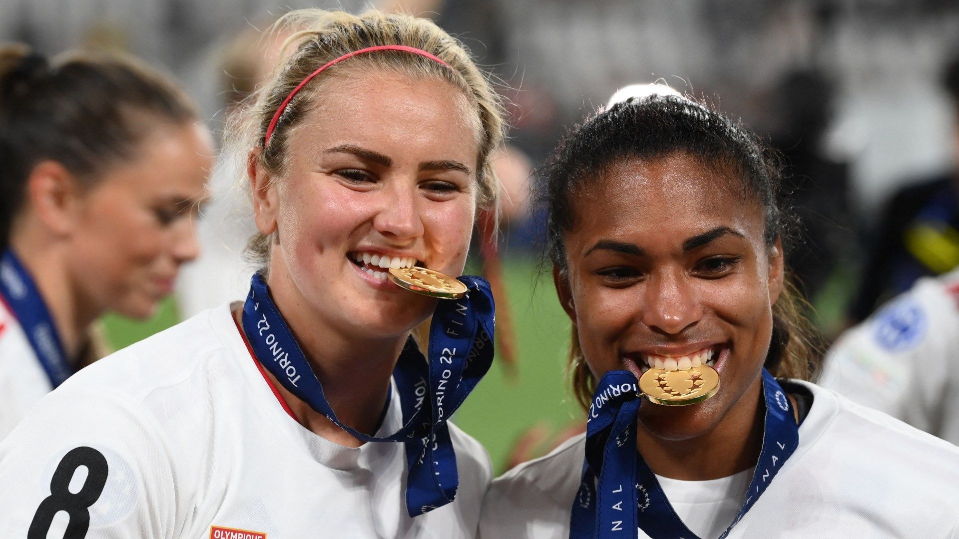 Lindsey Horan Catarina Macario Champions League 2022