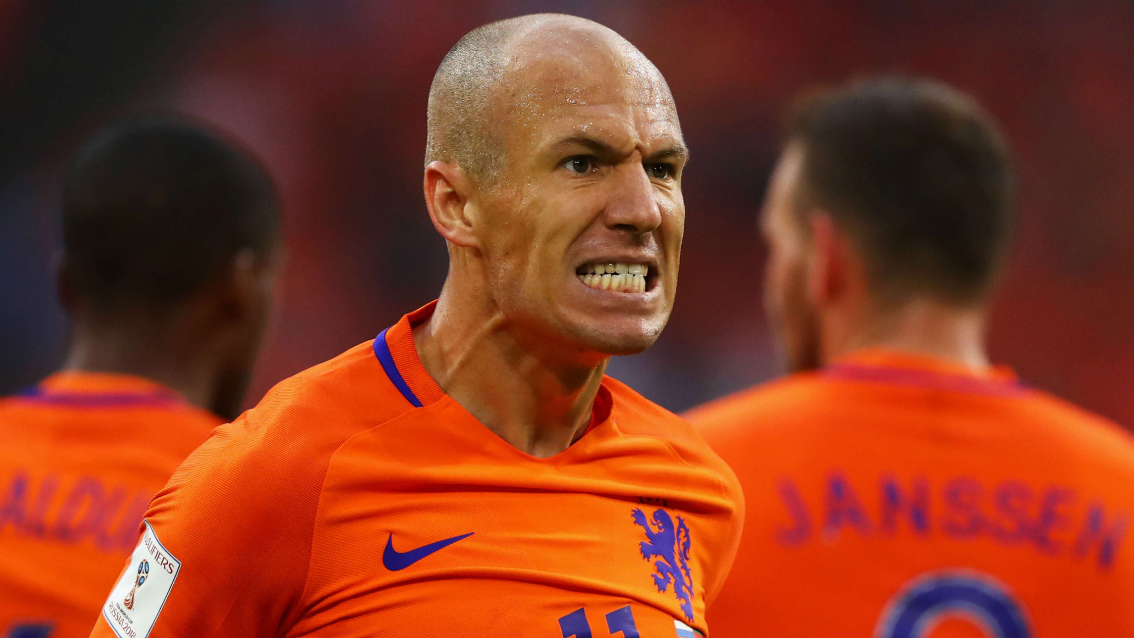 Arjen Robben Netherlands 2017