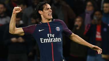 Edinson Cavani PSG Lyon Ligue 1 17092017