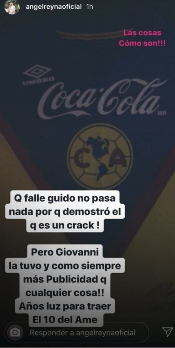 Story Ángel Reyna vs Giovani