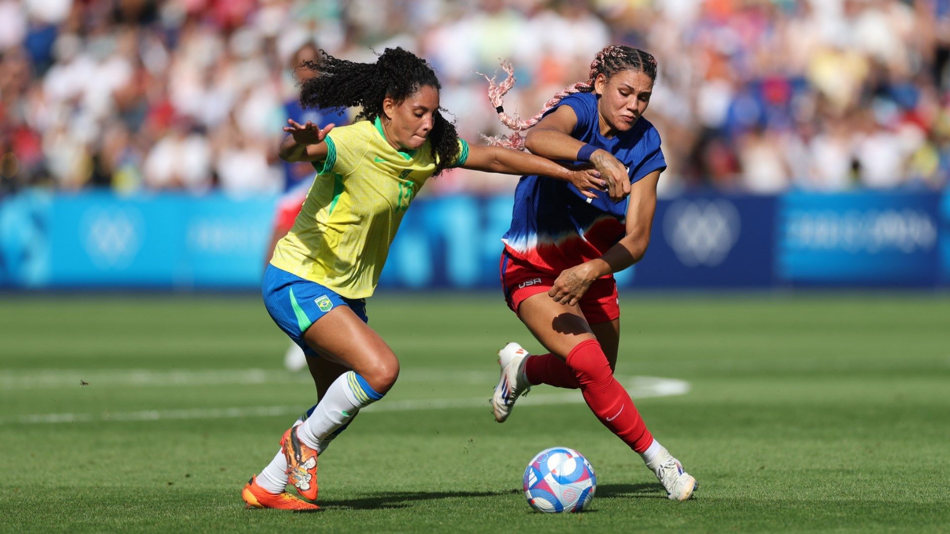 Yasmim Trinity Rodman Brazil USWNT 2024