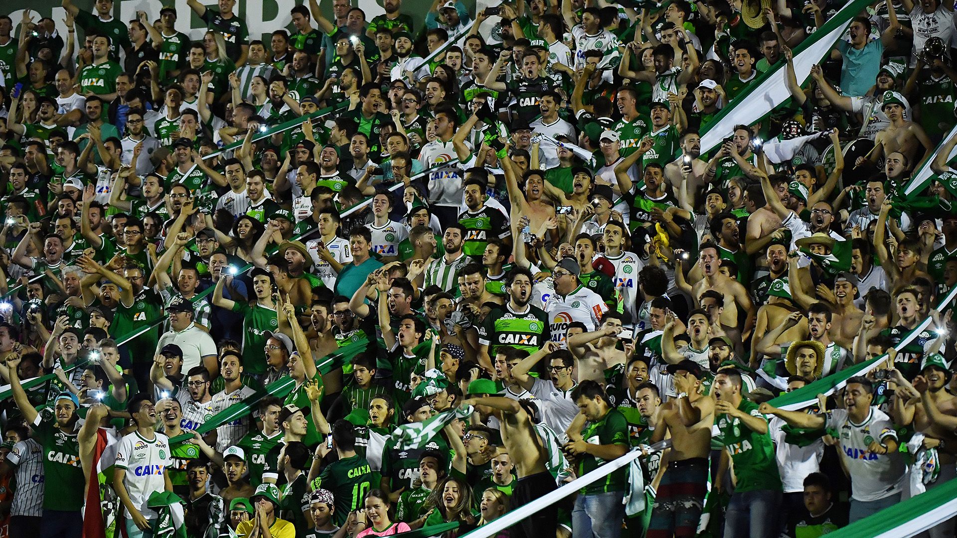 Torcida Chapecoense San Lorenzo Sudamericana 23112016