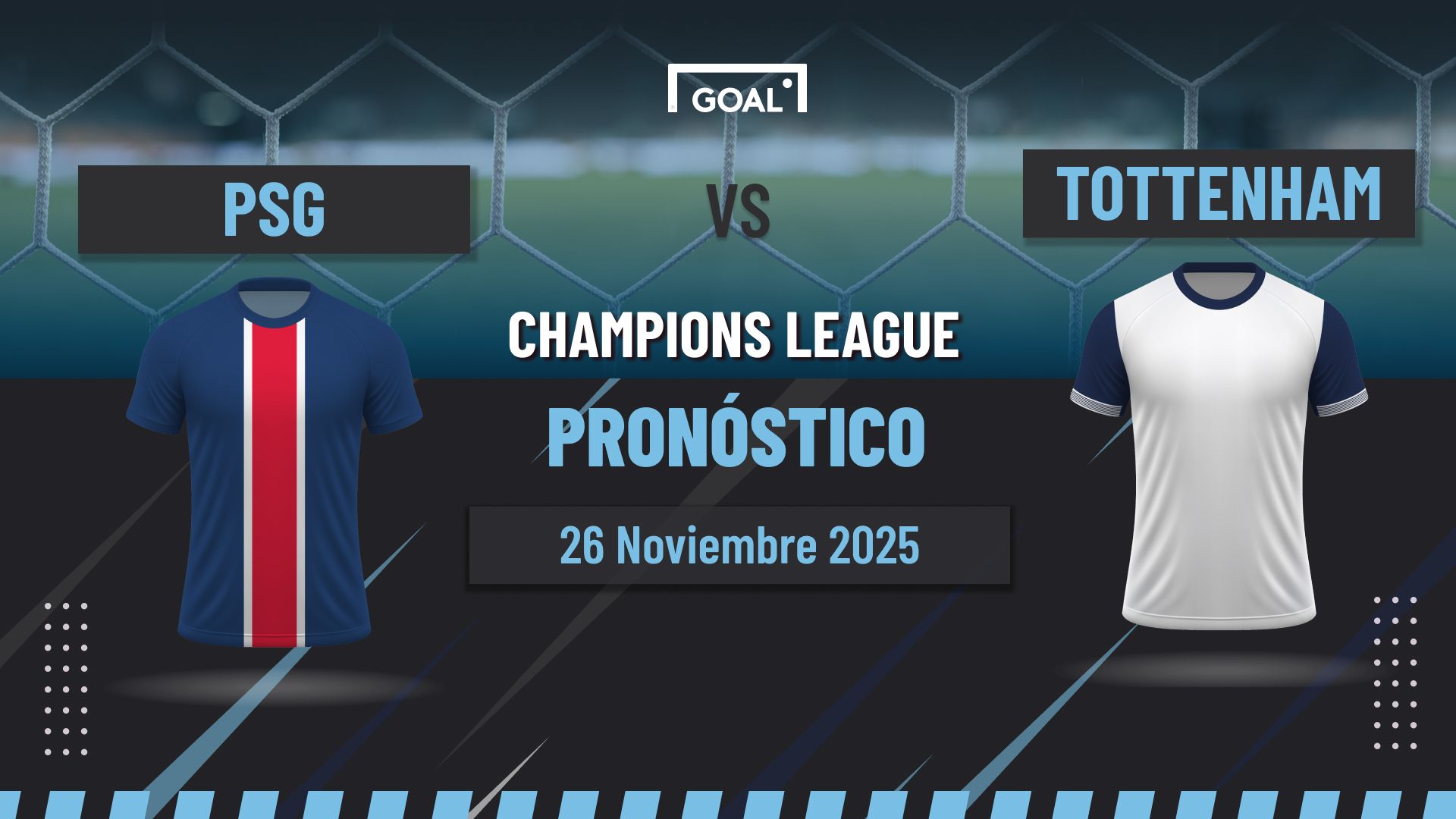PSG vs Tottenham Pronóstico y Apuestas Champions League | 26/11/25