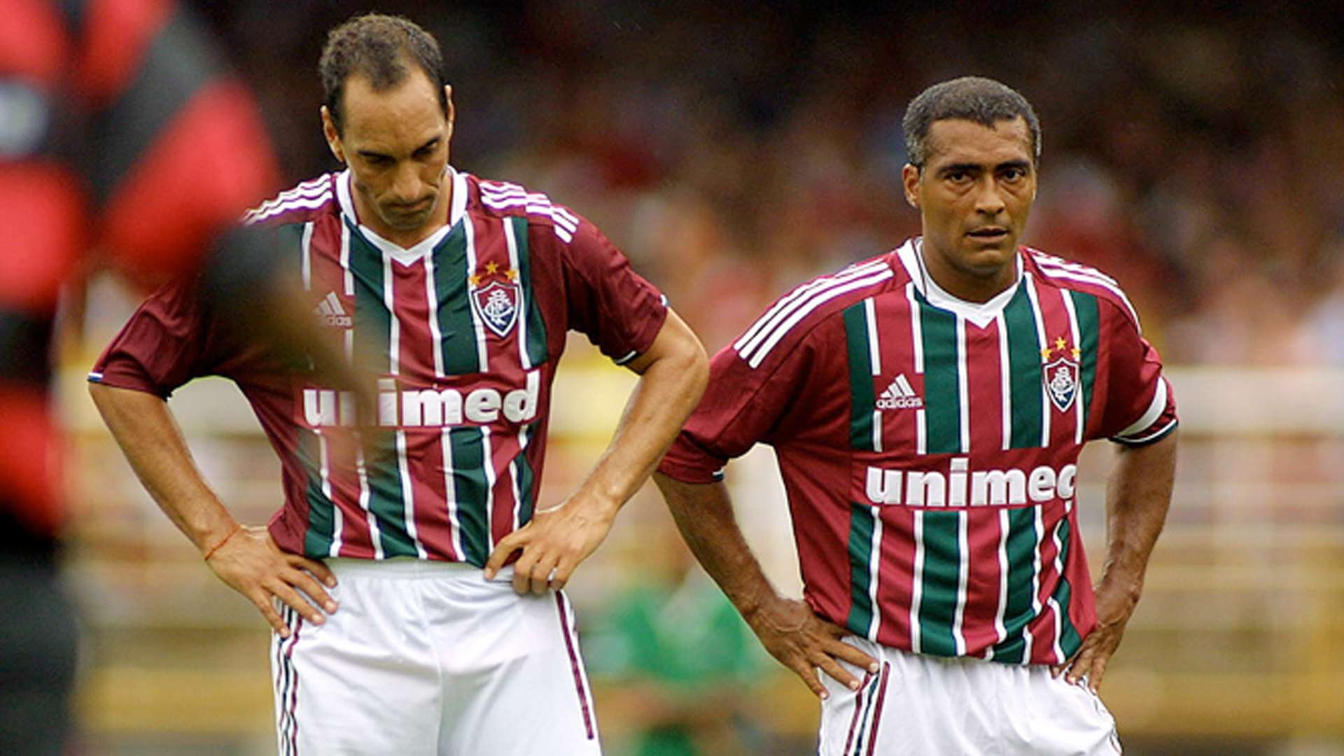 Edmundo e Romário Fluminense