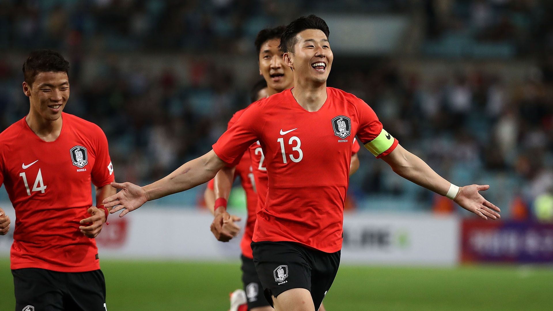 Son Heung Min South Korea 2018