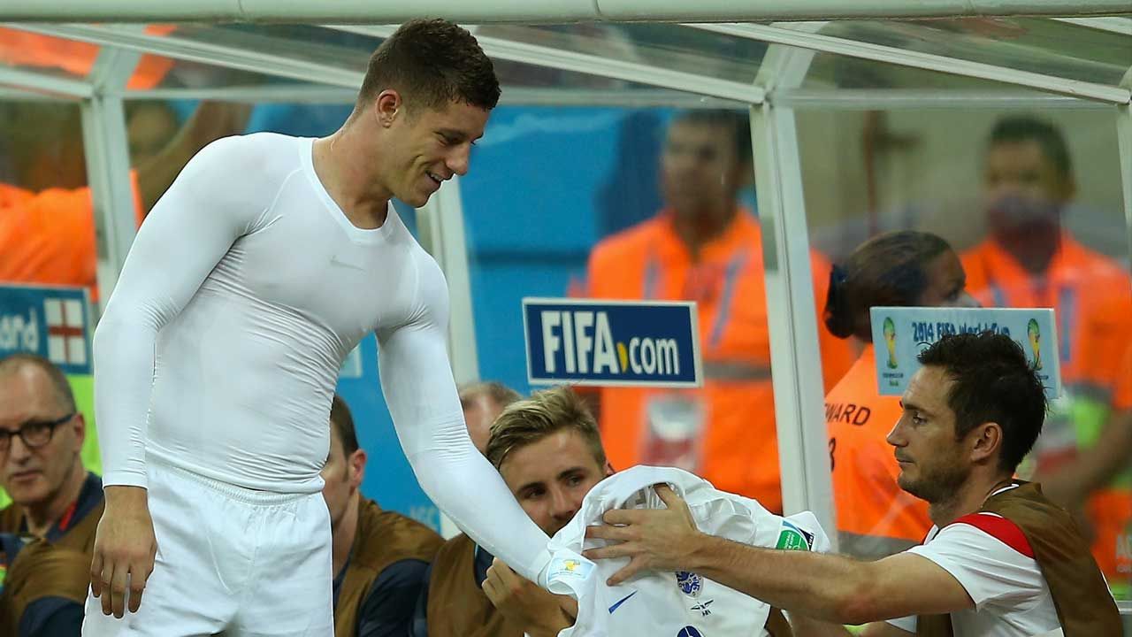 Ross Barkley and Frank Lampard